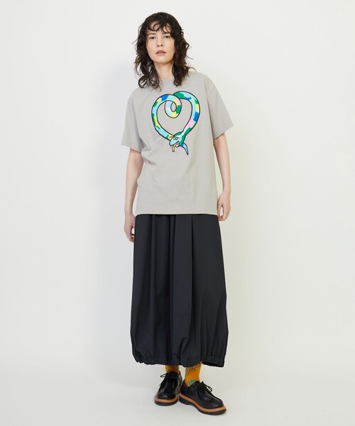 FRAPBOIS(フラボア)の「ETO-T’25 Tシャツ(Tシャツ/カットソー・レディース・ネイビー/ホワイト/グレー・1/2)」の20枚目の写真