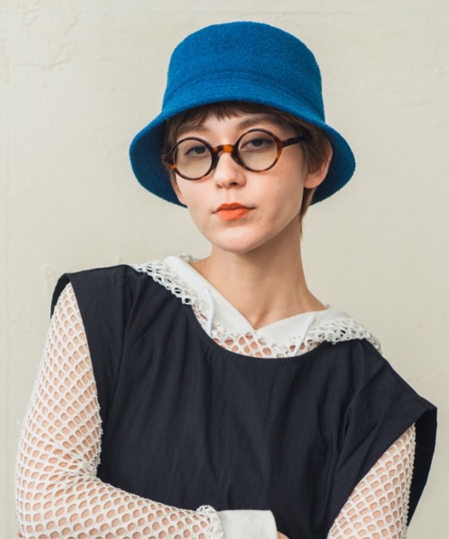 ORIENT(オリエント)の「PILE THERMO HAT《形状記憶》パイル織りサーモバケットハット(ハット・レディース・ブラック/アイボリー/ネイビー・FREE)」の8枚目の写真