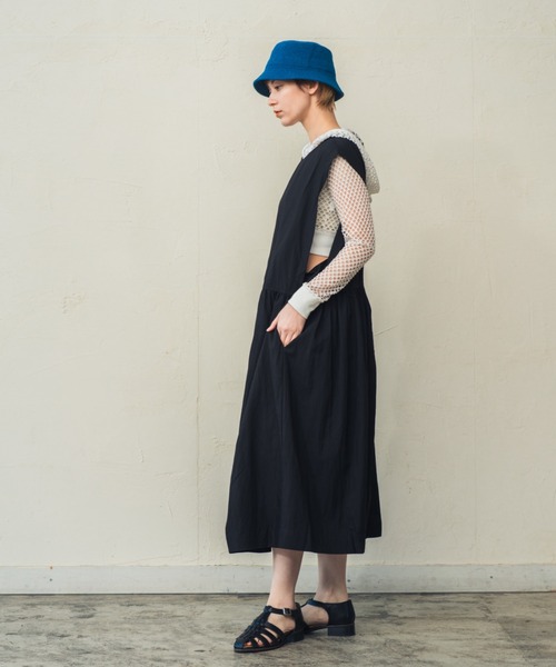 ORIENT(オリエント)の「PILE THERMO HAT《形状記憶》パイル織りサーモバケットハット(ハット・レディース・ブラック/アイボリー/ネイビー・FREE)」の14枚目の写真