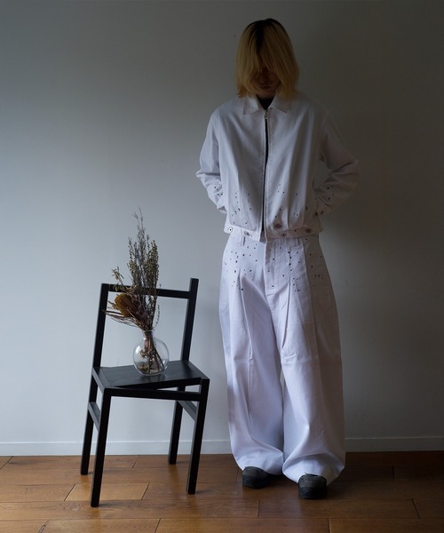 SHINYAKOZUKA（シンヤコヅカ）の「BAGGY WITH DICKIES（スラックス・メンズ・ホワイト・M）」の5枚目の写真