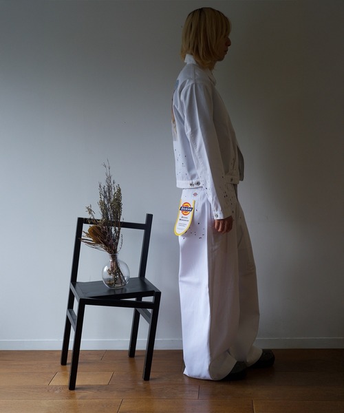 SHINYAKOZUKA（シンヤコヅカ）の「BAGGY WITH DICKIES（スラックス・メンズ・ホワイト・M）」の6枚目の写真