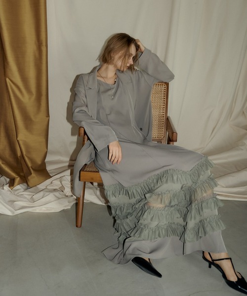 Transparent hem setup dress（ドレス）｜et.UNiVER（エト