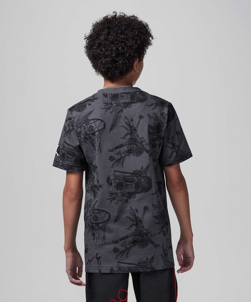 新品タグ付き　ジョーダン Dri-FIT スポーツ　豹柄ポロシャツ　2XL ジョーダンゴルフ ナイキ 半袖ポロシャツ グレー×黒 レオパード
