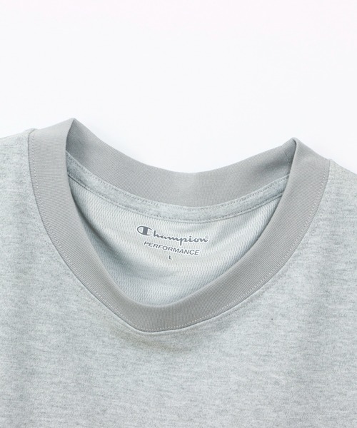 Champion(チャンピオン)の「【Champion/チャンピオン】メンズ スポーツ ショートスリーブTシャツ(Tシャツ/カットソー・メンズ・ブラック/ホワイト/グレー・X-LARGE/LARGE/MEDIUM)」の12枚目の写真