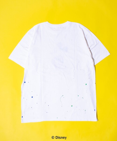 【GOOD ROCK SPEED】別注 ペンキ/ダメージ加工ミッキー / MICKEY Tシャツ（Tシャツ/カットソー）｜GOOD ROCK SPEED（グッドロックスピード）
