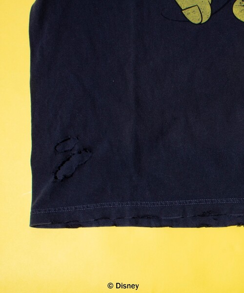【GOOD ROCK SPEED】別注 ペンキ/ダメージ加工ミッキー / MICKEY Tシャツ（Tシャツ/カットソー）｜GOOD ROCK SPEED（グッドロックスピード）