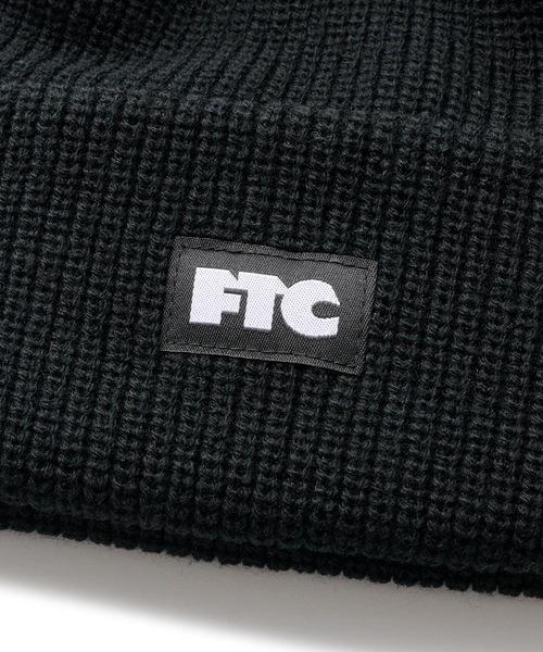 FTC（エフティーシー）の「BOX LOGO BEANIE（ニットキャップ/ビーニー・メンズ・オレンジ/オリーブ/ブラック・FREE）」の5枚目の写真