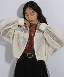 HARE | メッシュフードブルゾン(HARE)(ブルゾン)