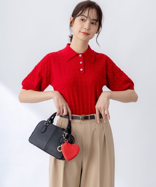 noble ポロ襟ニット　美品 ポロエリニット（ニット／セーター）｜NOBLE（ノーブル）の通販