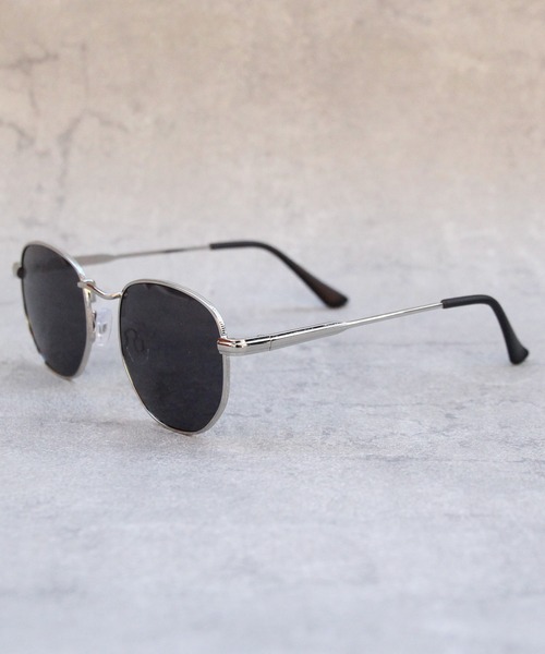 ８(eight)（エイト）の「オクタゴン サングラス（サングラス・メンズ・ゴールド系その他/グレー系その他/その他/シルバー系その他2/シルバー系その他・FREE）」の4枚目の写真