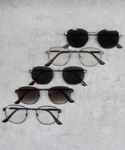 ８(eight)（エイト）の「オクタゴン サングラス（サングラス・メンズ・ゴールド系その他/グレー系その他/その他/シルバー系その他2/シルバー系その他・FREE）」の21枚目の写真