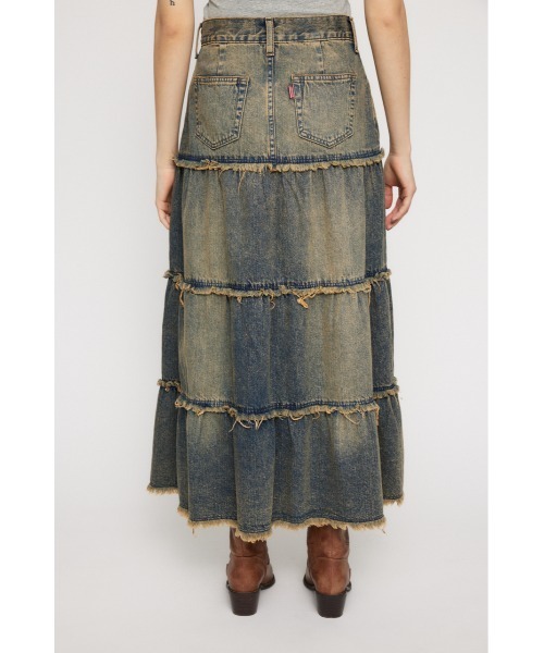lagua gem CUT OFF FLARE デニムスカート CUT OFF FLARE デニムスカート(デニムスカート)|LAGUA GEM