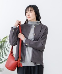 fort point（フォーポイント）の「【FORT POINT/フォートポイント】ストレッチノーカラージャケット（ノーカラージャケット）」