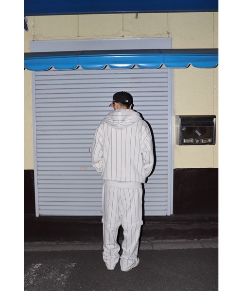 STRIPE SWEAT FULL ZIP HOODIE（パーカー）｜KEBOZ（ケボズ）の