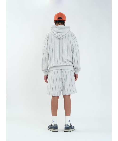 トップス KEBOZ STRIPE SWEAT FULL ZIP HOODIE STRIPE SWEAT FULL ZIP HOODIE（パーカー）｜KEBOZ（ケボズ）の