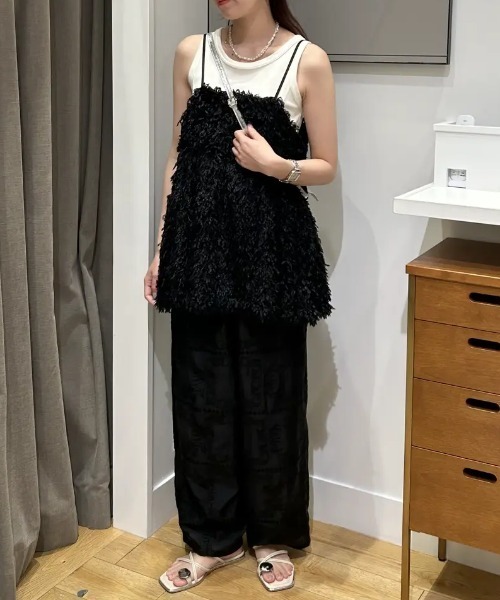 ROSE BUD(ローズバッド)の「strap flat sandal(サンダル・レディース・ブラック/ホワイト・24.0cm/23.0cm/25.0cm)」の19枚目の写真