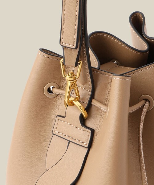 ROPE'(ロペ)の「2WAYドロストレザーバッグ(ショルダーバッグ・レディース・オフホワイト/ベージュ系その他/シルバー・FREE)」の7枚目の写真