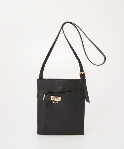 TOPKAPI ショルダーバッグ　ブラック TOPKAPI COULEUR ショルダーバッグ バッグ 「TOPKAPI COULEUR