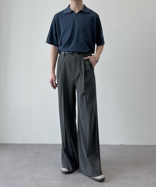 LUENNA（ルエナ）の「【LUENNA】 Skipper Knit Polo Shirt 