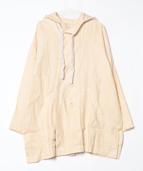 FREAK'S STORE(フリークスストア)の「MARU TO/マルト Hoodie Work Coat/フーディーワークコート(その他アウター・レディース・その他16/イエロー・MEDIUM)」の1枚目の写真