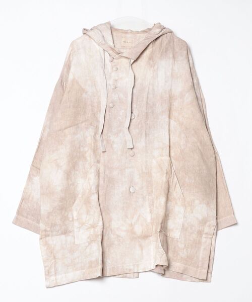 FREAK'S STORE(フリークスストア)の「MARU TO/マルト Hoodie Work Coat/フーディーワークコート(その他アウター・レディース・その他16/イエロー・MEDIUM)」の2枚目の写真