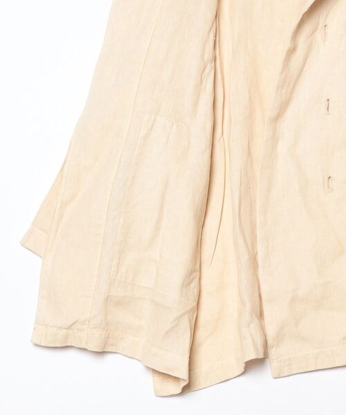 FREAK'S STORE(フリークスストア)の「MARU TO/マルト Hoodie Work Coat/フーディーワークコート(その他アウター・レディース・その他16/イエロー・MEDIUM)」の4枚目の写真