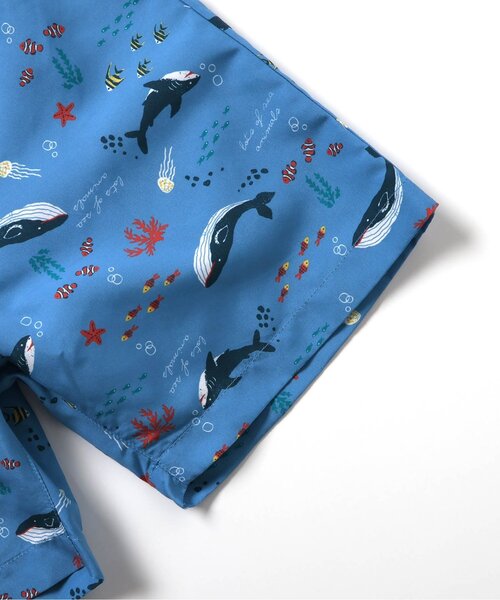 apres les cours(アプレレクール)の「【UVカット】サファリカー・海モチーフ・ヨット柄トランクス水着(水着・キッズ・グリーン/ネイビー/イエロー・80/90/100/110/120/130)」の19枚目の写真