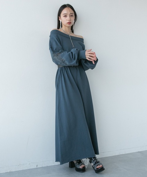 HARE（ハレ）の「2WAYカットワークシシュウワンピース(HARE 