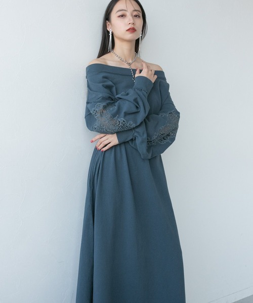 HARE（ハレ）の「2WAYカットワークシシュウワンピース(HARE 