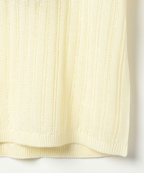 PBLIM（ページボーイリム）の「《UNISEX》ナンバーシシュウニット（ニット/セーター・レディース・アイボリー/ネイビー・FREE）」の17枚目の写真