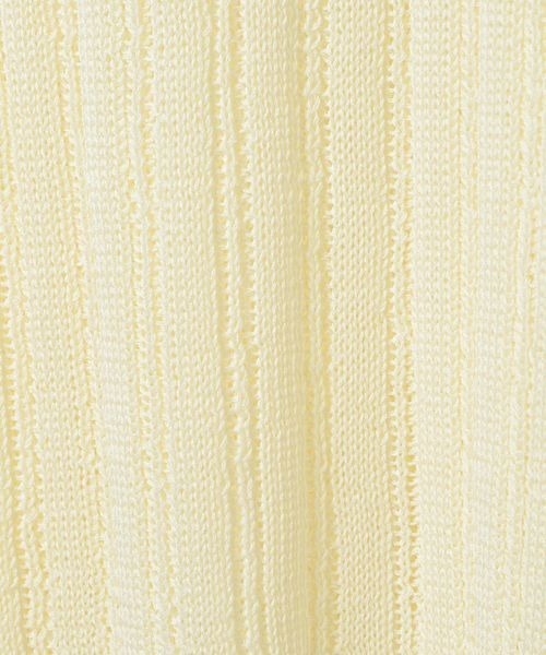 PBLIM（ページボーイリム）の「《UNISEX》ナンバーシシュウニット（ニット/セーター・レディース・アイボリー/ネイビー・FREE）」の19枚目の写真