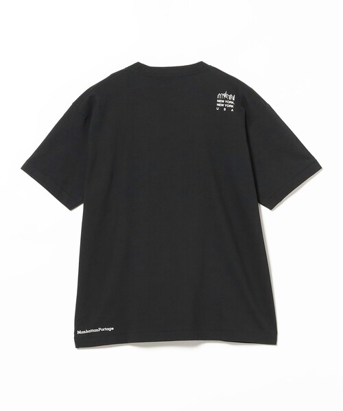 Manhattan Portage（マンハッタンポーテージ）の「Manhattan Portage / S/S Print T-Shirt（Tシャツ/カットソー・メンズ・ブラック/ホワイト/ネイビー・XL/M/S/L）」の19枚目の写真