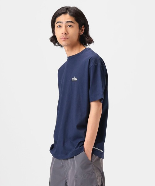 Manhattan Portage（マンハッタンポーテージ）の「Manhattan Portage / S/S Print T-Shirt（Tシャツ/カットソー・メンズ・ブラック/ホワイト/ネイビー・XL/M/S/L）」の4枚目の写真