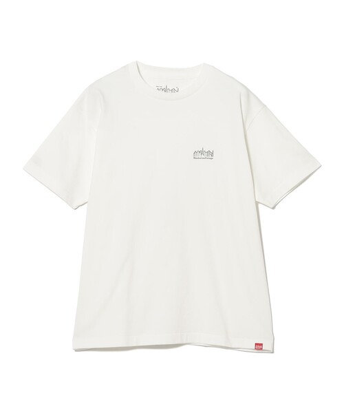 Manhattan Portage（マンハッタンポーテージ）の「Manhattan Portage / S/S Print T-Shirt（Tシャツ/カットソー・メンズ・ブラック/ホワイト/ネイビー・XL/M/S/L）」の5枚目の写真
