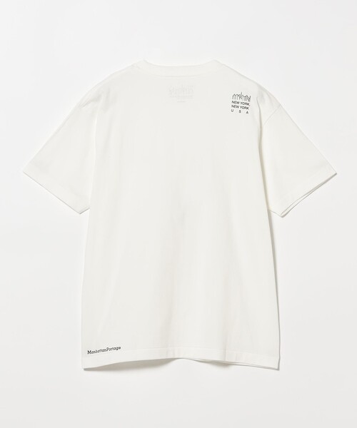 Manhattan Portage（マンハッタンポーテージ）の「Manhattan Portage / S/S Print T-Shirt（Tシャツ/カットソー・メンズ・ブラック/ホワイト/ネイビー・XL/M/S/L）」の6枚目の写真
