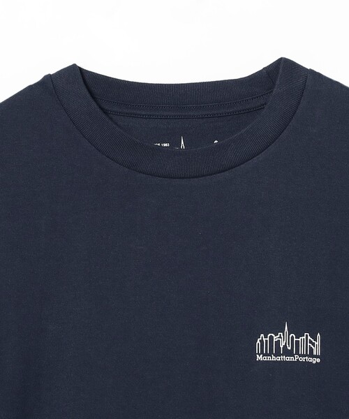 Manhattan Portage（マンハッタンポーテージ）の「Manhattan Portage / S/S Print T-Shirt（Tシャツ/カットソー・メンズ・ブラック/ホワイト/ネイビー・XL/M/S/L）」の12枚目の写真