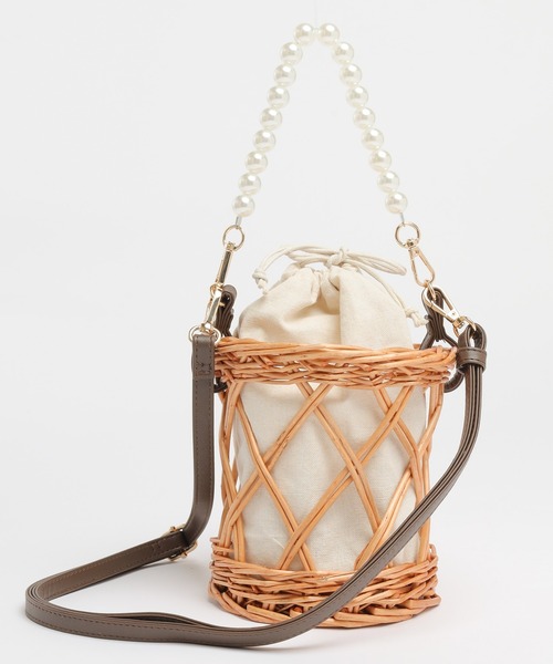 (現在お値下げ中！！)ハニーサロン カゴバッグ 現在お値下げ中！！)ハニーサロン カゴバッグ 現在お値下げ中