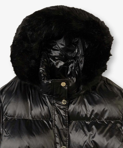 MICHAEL KORS（マイケルコース）の「CARMEN パファー ジャケット（ダウンジャケット/コート・レディース・ブラック・L/XS/M/S）」の9枚目の写真