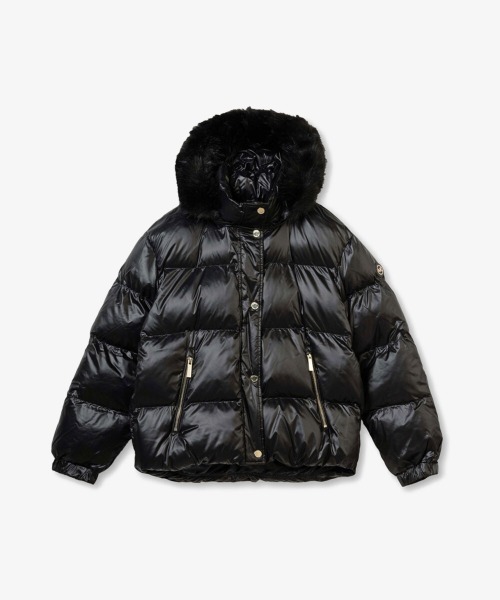 MICHAEL KORS（マイケルコース）の「CARMEN パファー ジャケット（ダウンジャケット/コート・レディース・ブラック・L/XS/M/S）」の14枚目の写真