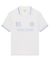 GUESS JEANS Ss Cn Reg Soccer Polo ポロシャツ