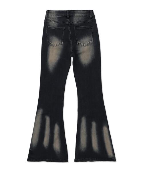 dispark(ディスパーク)の「DISPARK/ブラストストフレアデニムパンツ(デニムパンツ・レディース・ダークインディゴブルー/ライトインディゴブルー・MEDIUM/SMALL)」の13枚目の写真