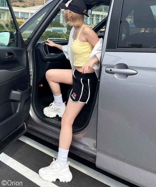 SPIRALGIRL（スパイラルガール）の「【Orion/オリオン】ワンポイントロゴショートパンツ（その他パンツ・レディース・ブラック・FREE）」の7枚目の写真