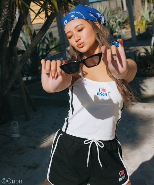 SPIRALGIRL（スパイラルガール）の「【Orion/オリオン】ワンポイントロゴショートパンツ（その他パンツ・レディース・ブラック・FREE）」の5枚目の写真