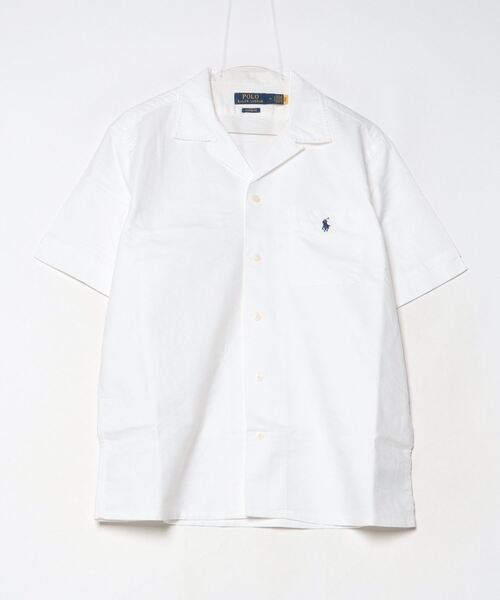 POLO RALPH LAUREN(ポロ ラルフ ローレン)の「クラシック フィット オックスフォード キャンプ シャツ(シャツ/ブラウス・メンズ・ホワイト・S/M/L/XXL/XL/XS)」の7枚目の写真