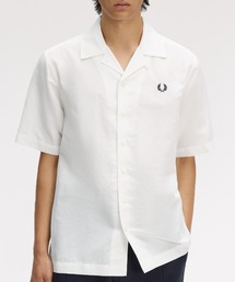 Linen Blend Revere Collar Shirt／リネンブレンドオープンカラーシャツ