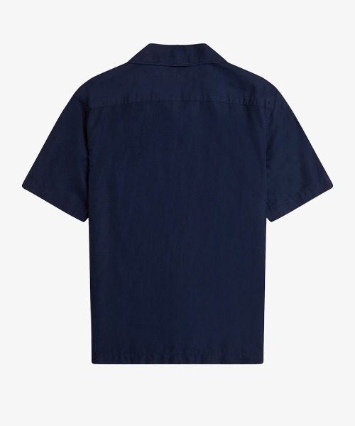 セール】Linen Blend Revere Collar Shirt／リネンブレンド