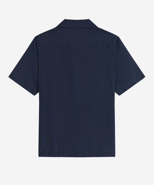 FRED PERRY(フレッドペリー)の「Linen Blend Revere Collar Shirt/リネンブレンドオープンカラーシャツ(シャツ/ブラウス・メンズ・ライトベージュ/ブルー/ネイビー/ブラック/ホワイト・S/M/L)」の11枚目の写真