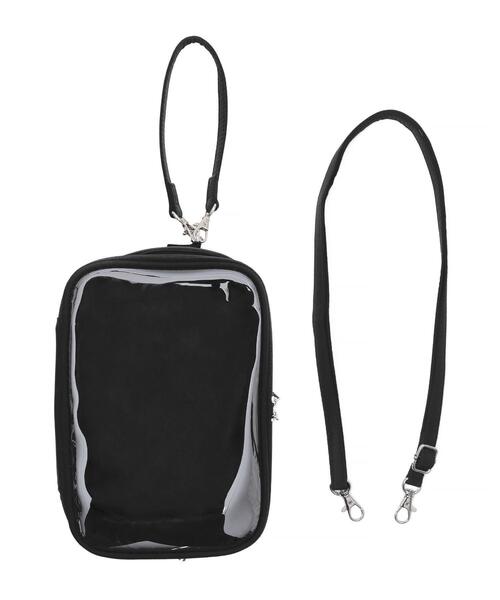 WEGO（ウィゴー）の「WEGO/マルチWAYぬいポーチ（ポーチ・レディース・ブラック/イエロー/ライトパープル/グリーン系その他/レッド/ホワイト/サックスブルー/ライトピンク/オレンジ/シルバー・FREE）」の2枚目の写真