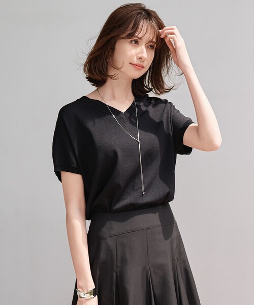 Bottega Veneta ピンク Vネックセーター 48 セール】 【洗える】CASHMERE BLEND タートルネック ニット
