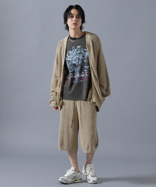 DANKE SCHON(ダンケシェーン)の「DankeSchon/ダンケシェーン/MESHKNIT SHORTS(その他パンツ・レディース・ブラック/ベージュ・M/L)」の5枚目の写真